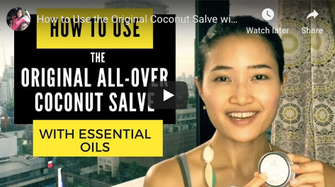 How to Use the Original Coconut Salve with Essential Oils
