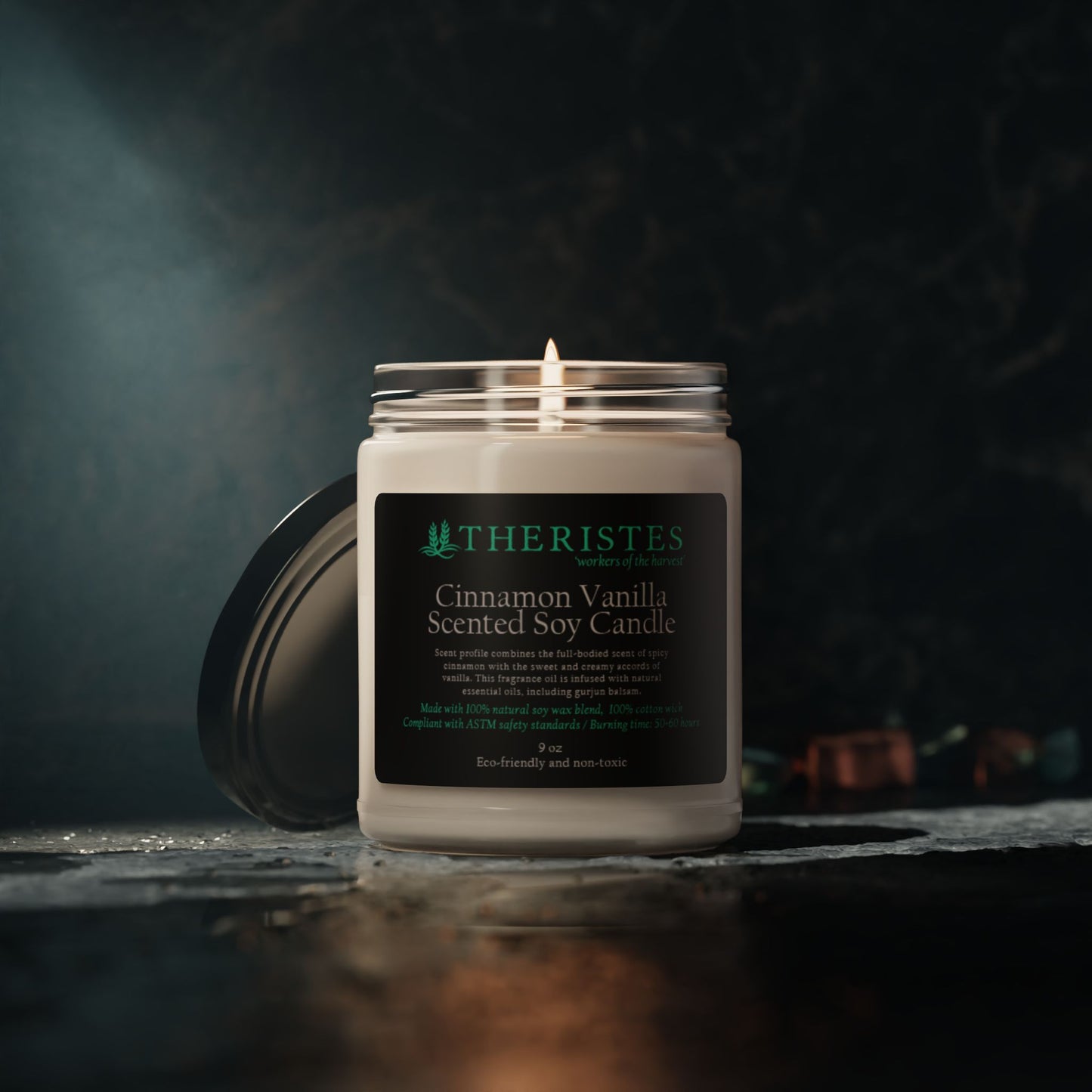 Scented Soy Candle, Cozy Home Decor, Relaxation Gift, Eco-Friendly Scented Candle, Wellness Gift Idea, Aromatherapy
